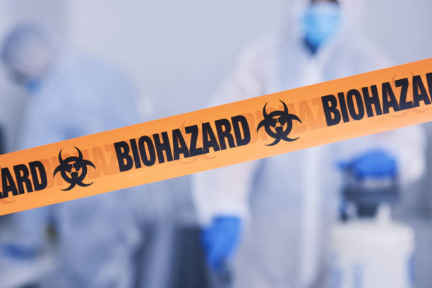 Professional Crime Scene Cleanup technician working in West Hills, NY